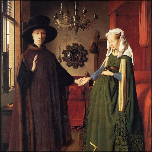 Jan van Eyck (c1385-1441) - The Arnolfini Marriage 1434 | Digital Download - 1 image