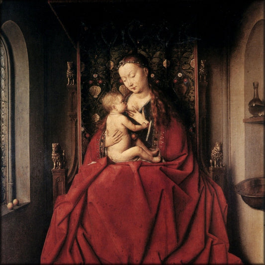 Jan van Eyck (c1385-1441) - The Virgin of Lucca c1437 | Digital Download - 1 image