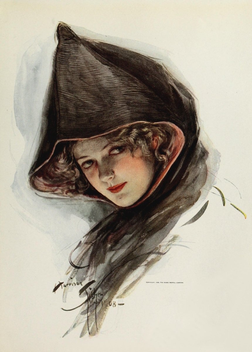 American Beauties 1909 - Harrison Fisher - 21 images | Dimensions 2647 x 3692 pixels