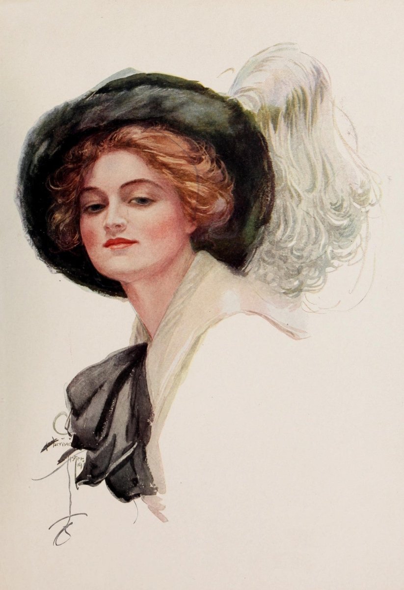 American Belles 1911 - Harrison Fisher - 1 image | Dimensions 2790x 4068 pixels