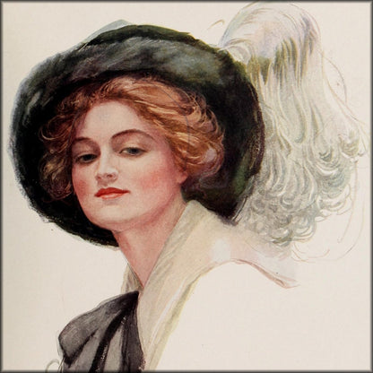 American Belles 1911 - Harrison Fisher - 1 image | Digital Download - 1 image