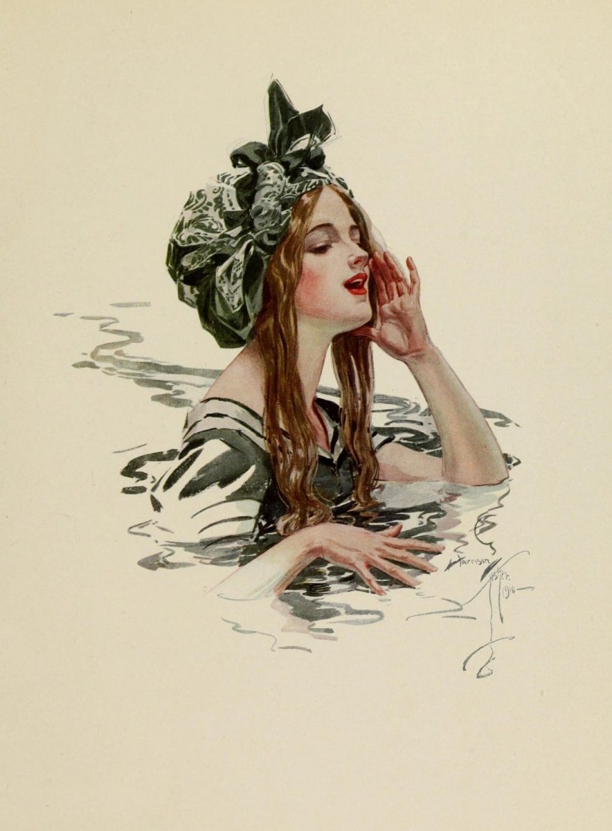 Fair Americans 1911 - Harrison Fisher - 65 images | Dimensions 2365 x 3210 pixels