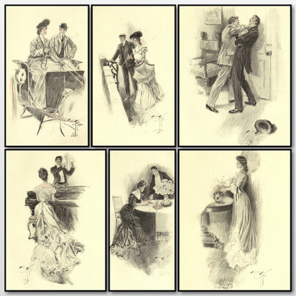 The Main Chance, 1903 - Harrison Fisher - 6 images | A snapshot of the images
