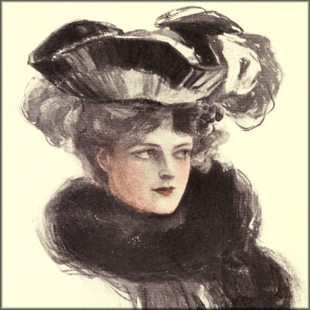 The Radical, 1907 - Harrison Fisher - 1 image | Digital Download - 1 image