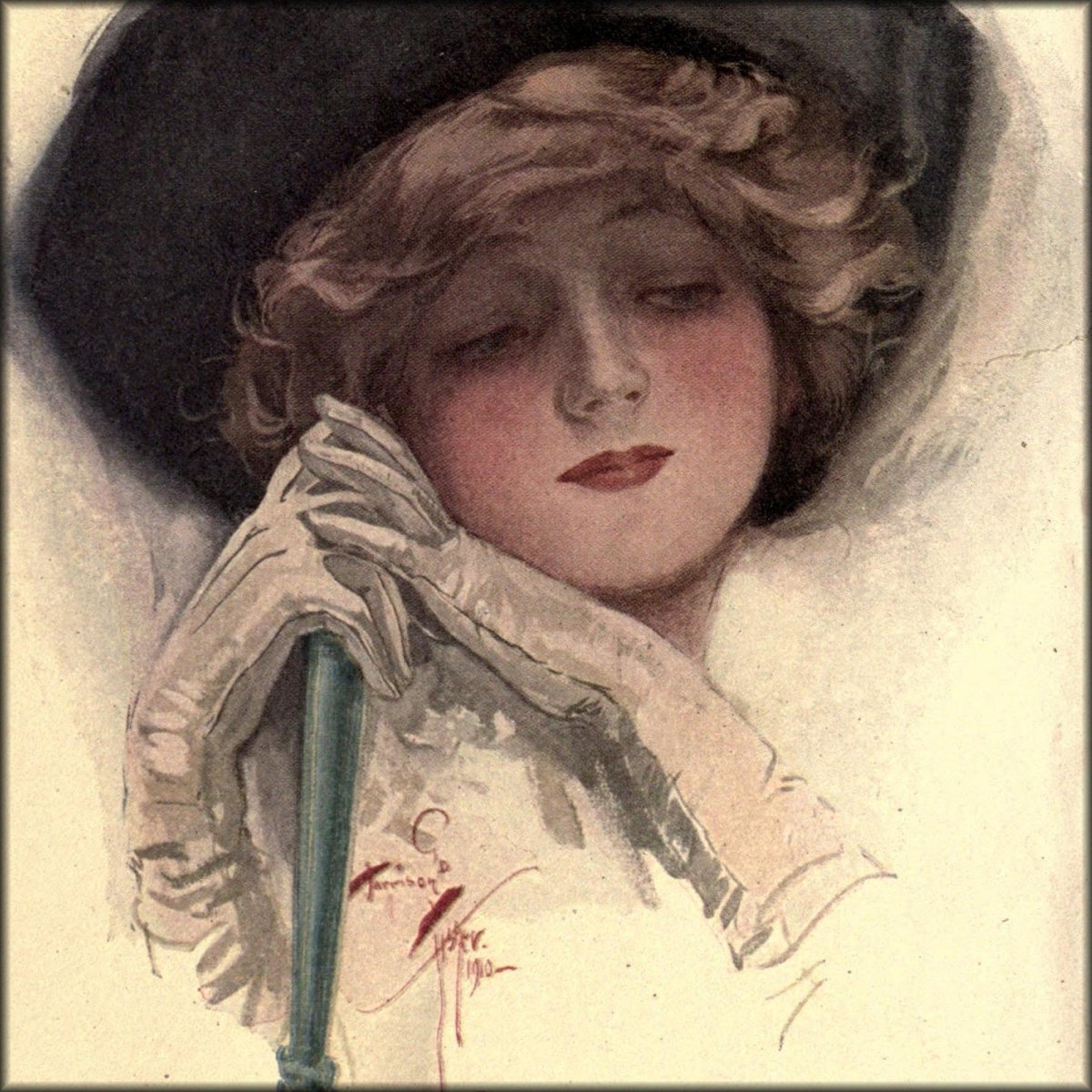 The Second Wife, c.1911 - Harrison Fisher - 1 image | Digital Download - 1 image