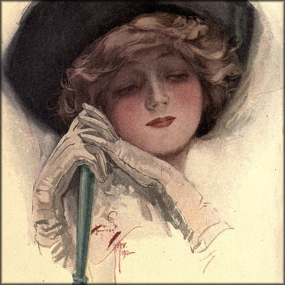 The Second Wife, c.1911 - Harrison Fisher - 1 image | Digital Download - 1 image
