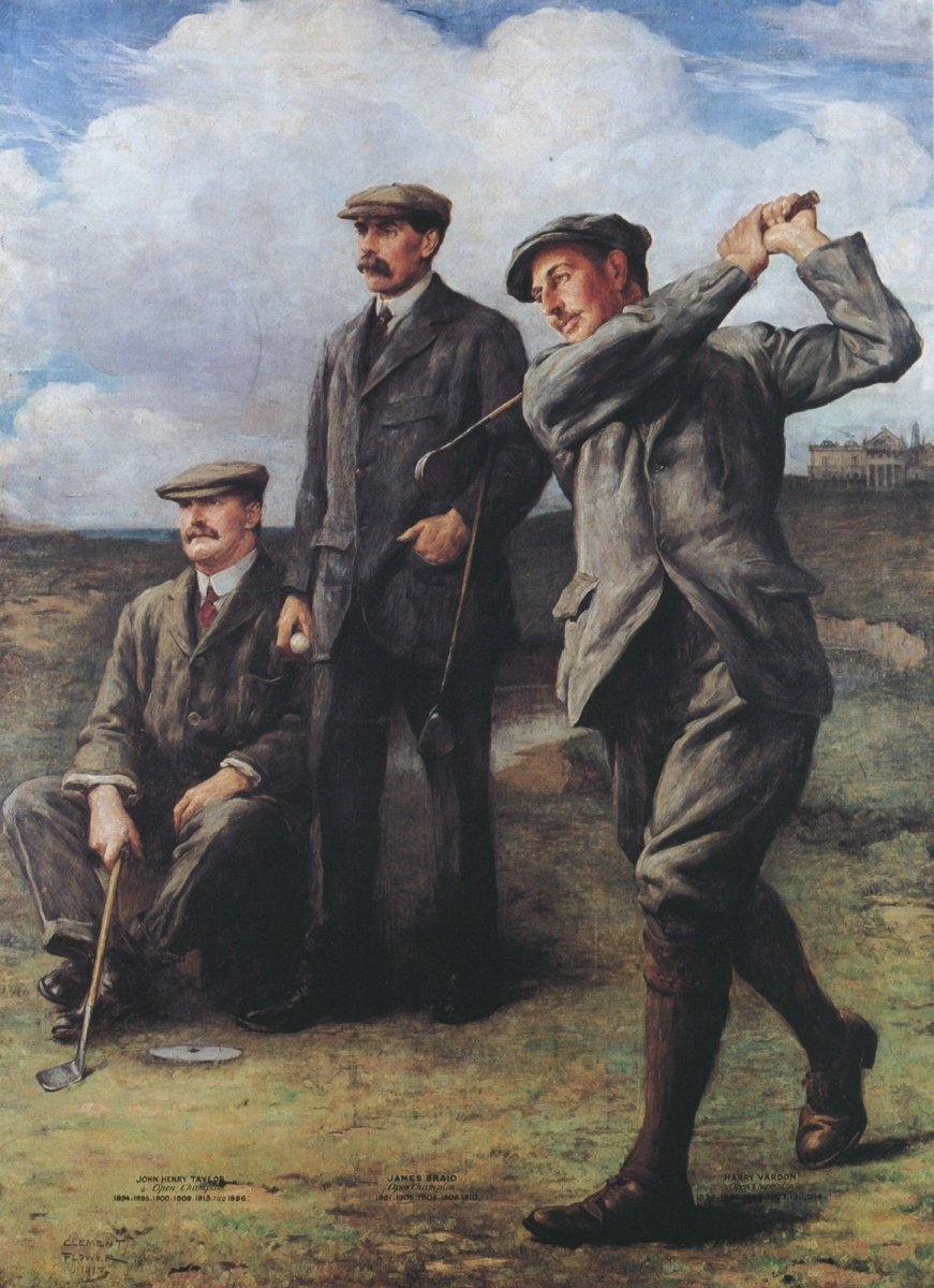 Golfing Artwork in the Public Domain | Dimensions 4250 x 5860 pixels