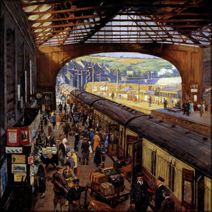 Stanhope Forbes (1857-1947) - The Terminus, Penzance Station | Digital Download - 1 image