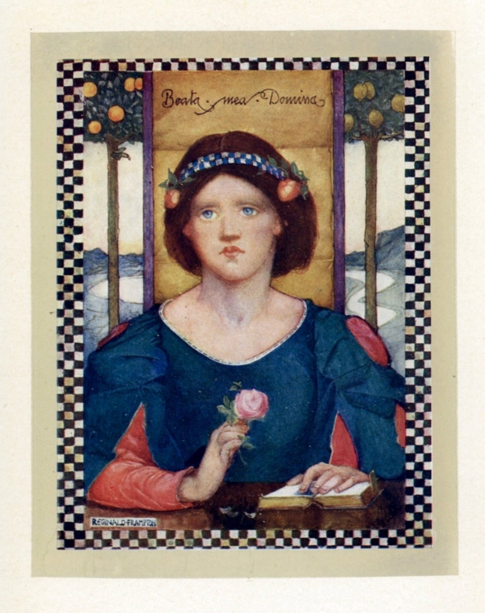 A Day with William Morris - Reginald Frampton - 10 images | Dimensions 2940 x 3717 pixels