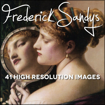 Frederick Sandys Paintings in the Public Domain | Digital Download - 41 images