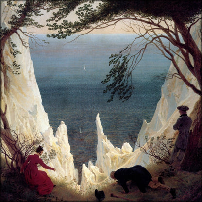 Caspar David Friedrich (1774-1840) - Chalk Cliffs on Rügen | Digital Download - 1 image