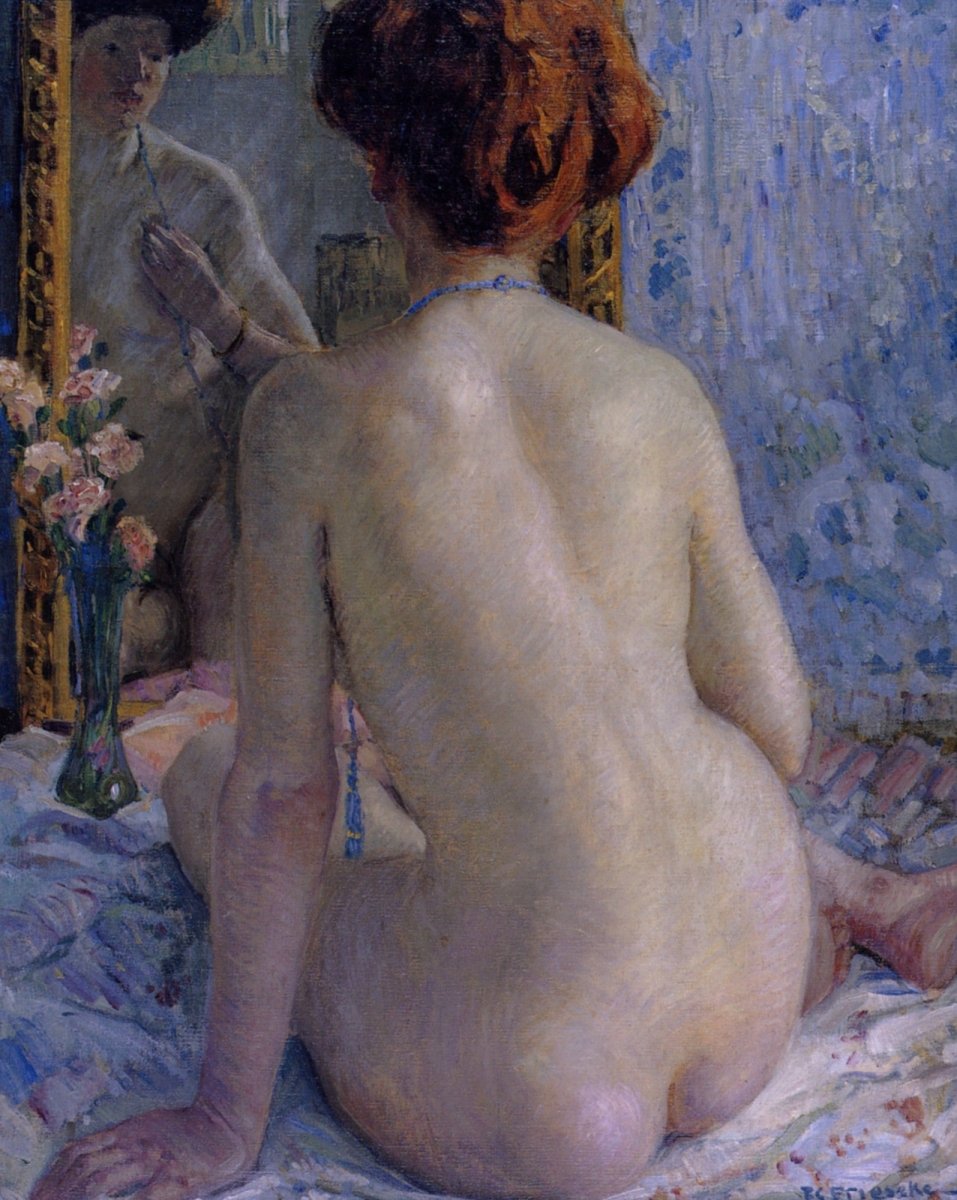 Frederick Frieseke Public Domain Images to Download | Dimensions 3402 x 4266 pixels