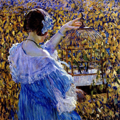 Frederick Frieseke Public Domain Images to Download | Dimensions 4776 x 4760 pixels