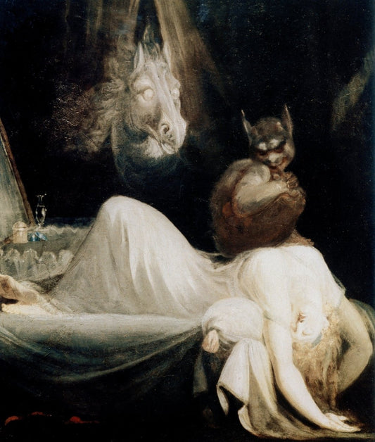 Henry Fuseli (1741-1825) - The Nightmare 1818 | Pixels 5526 x 6507 pixels