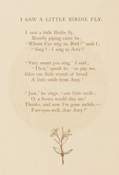 Rhymes for the Young Folk 1887 - Kate Greenaway - 7 images | Dimensions 1716 x 2520 pixels
