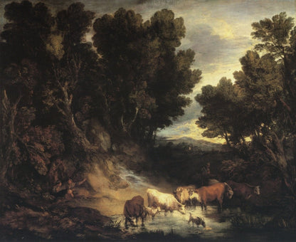 Thomas Gainsborough Public Domain Images to Download | Dimensions 5640 x 4610 pixels