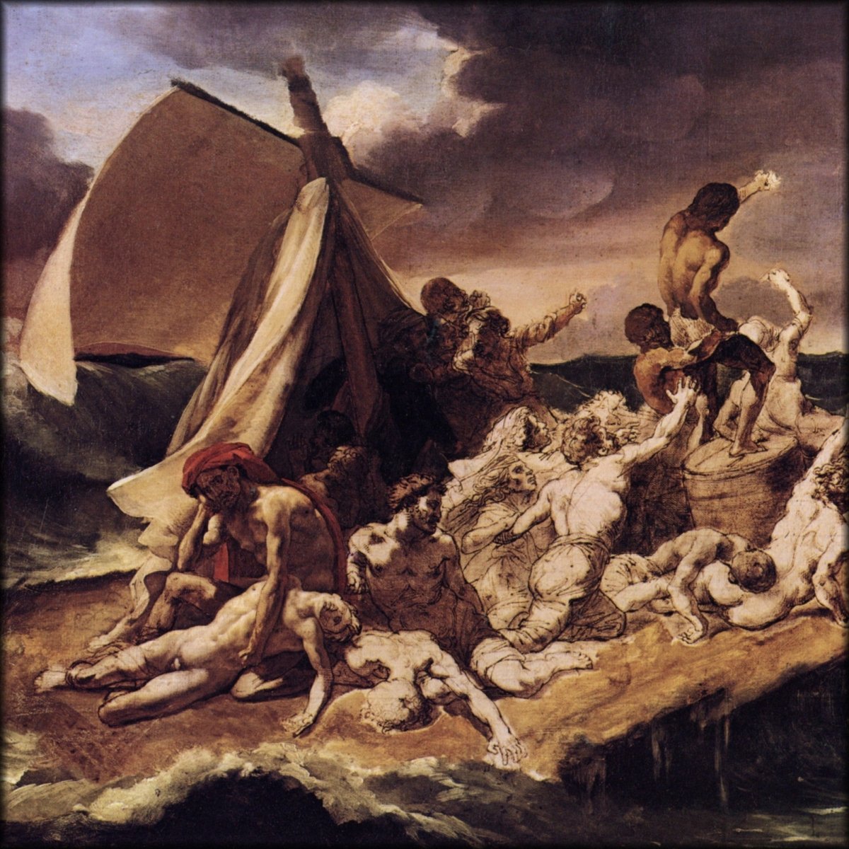 Théodore Géricault - The Raft of the Medusa (study) 1818 | Digital Download - 1 image