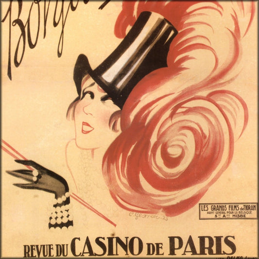 Charles Gesmar (1900-1928) - Bonjour Paris, Mistinguett 1924 | Digital Download - 1 image