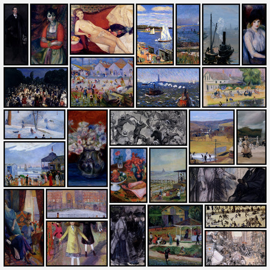 William Glackens 60 Public Domain Images to Download | A snapshot of some of the images