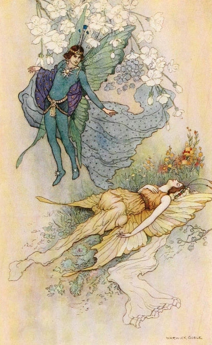 The Book of Fairy Poetry, 1920 - Warwick Goble - 16 images | Dimensions 1084 x 1760 pixels