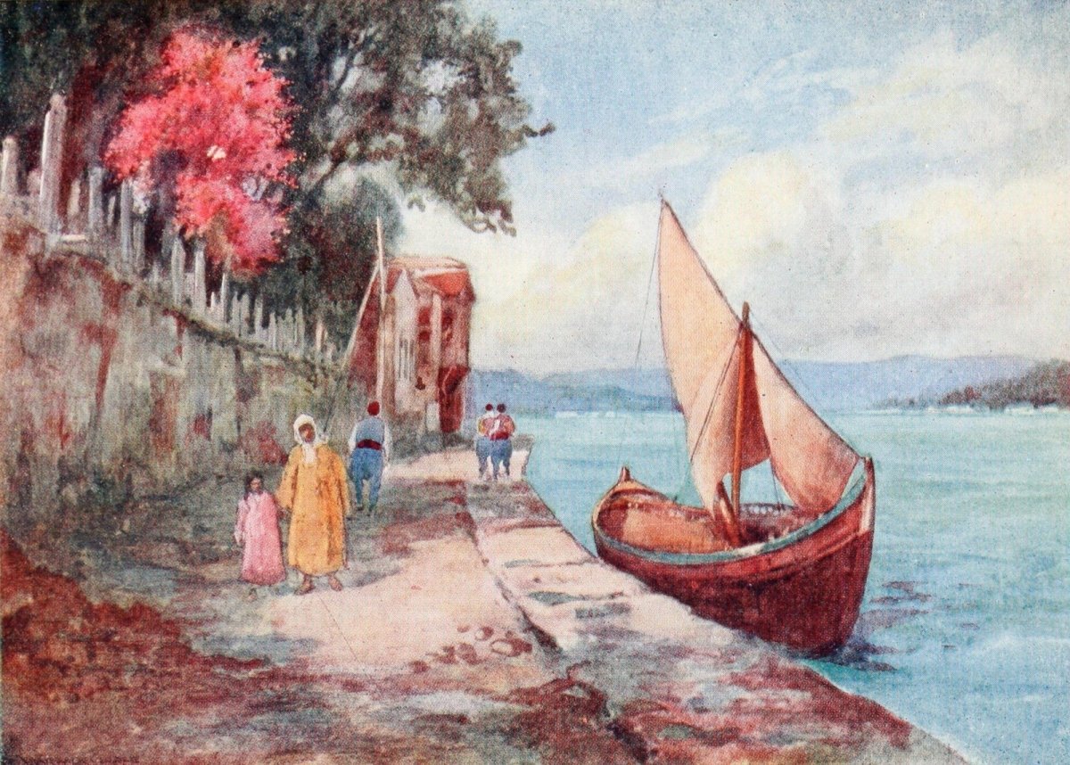 Peeps at Many Lands Turkey 1911 - Warwick Goble - 11 images | Dimensions 2556 x 1828 pixels
