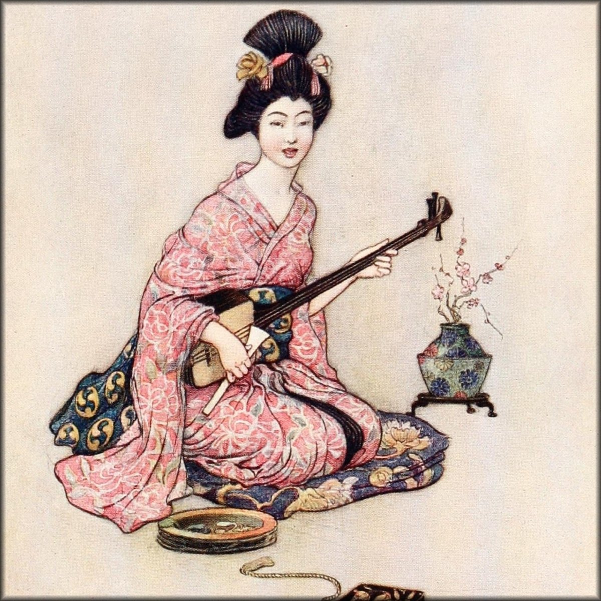 Warwick Goble Public Domain Images to Download | Green Willow & other Japanese Fairy Tales (1910) - 38 images