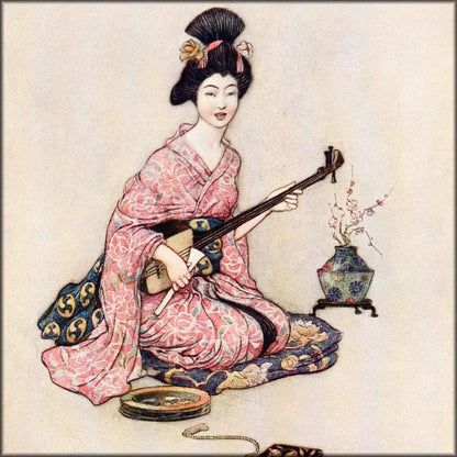 Warwick Goble Public Domain Images to Download | Green Willow & other Japanese Fairy Tales (1910) - 38 images