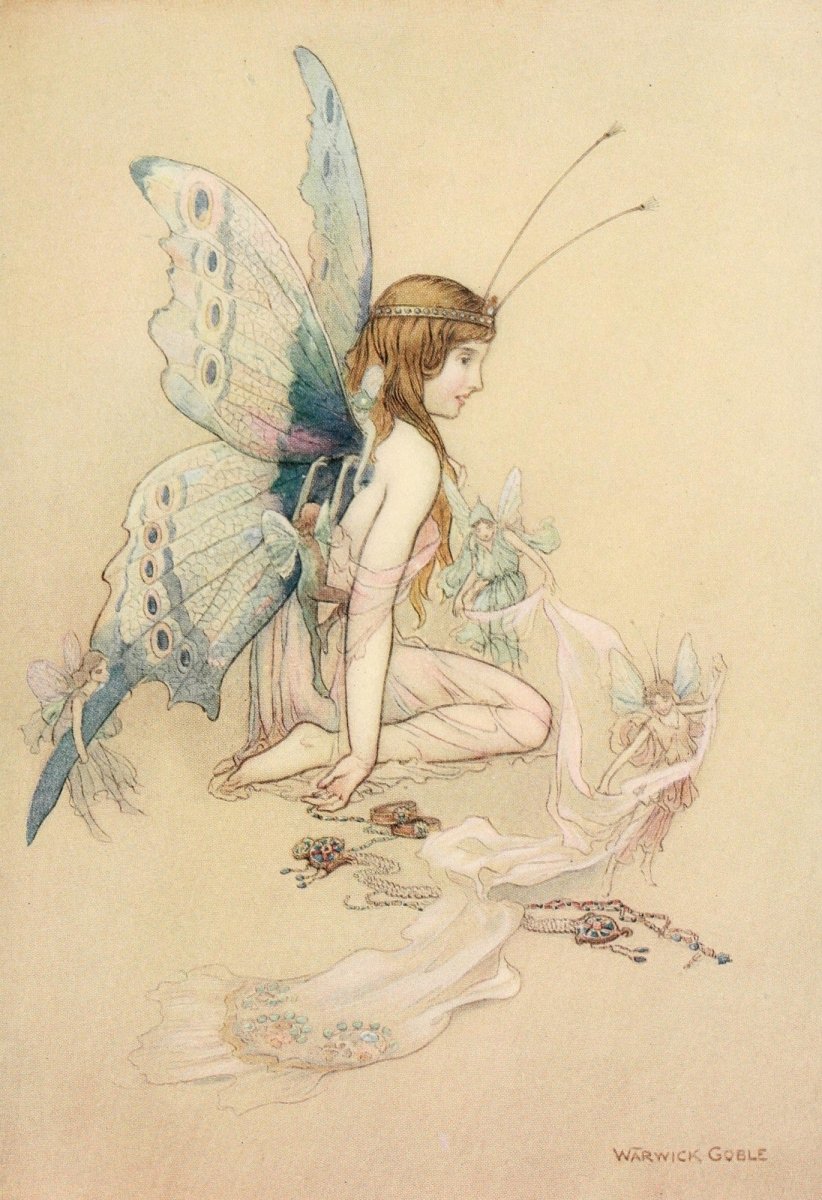 The Water-Babies, 1909 - Warwick Goble - 32 images | Dimensions 1870 x 2730 pixels