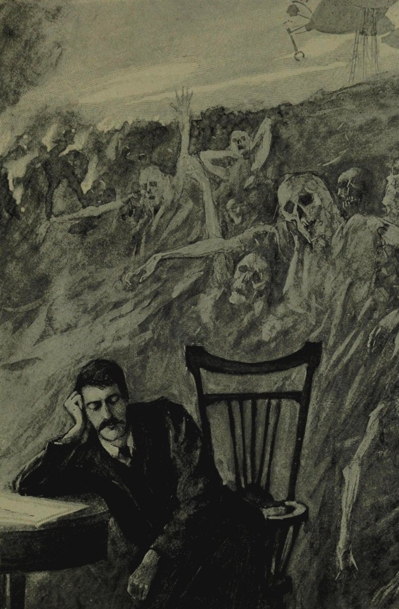 The War of the Worlds 1898 - Warwick Goble - 16 images | Dimensions 2025 x 3090 pixels