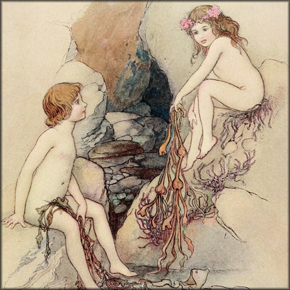 Warwick Goble Public Domain Images to Download | The Water-Babies (1909) - 32 images