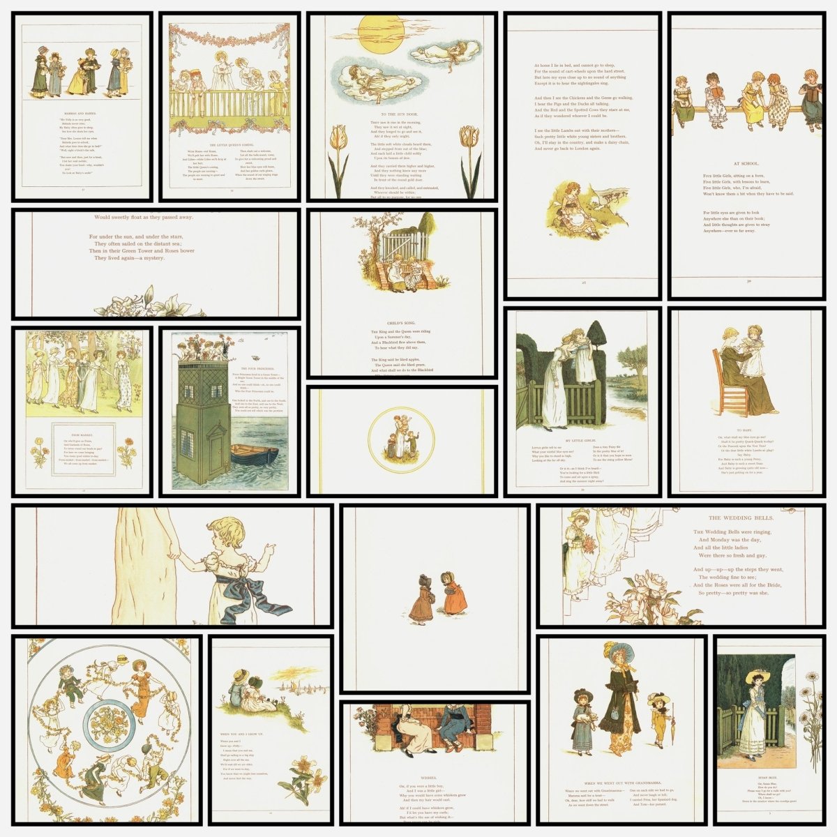 A snapshot of some of the images