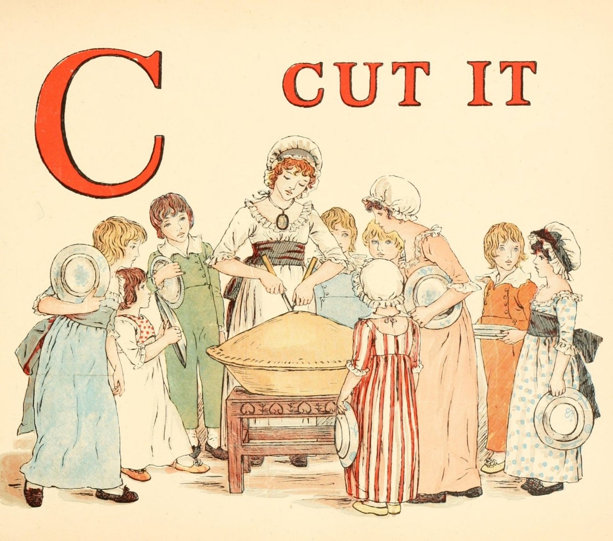 A Apple Pie 1886 - Kate Greenaway - 22 images | Dimensions 2504 x 2208 pixels
