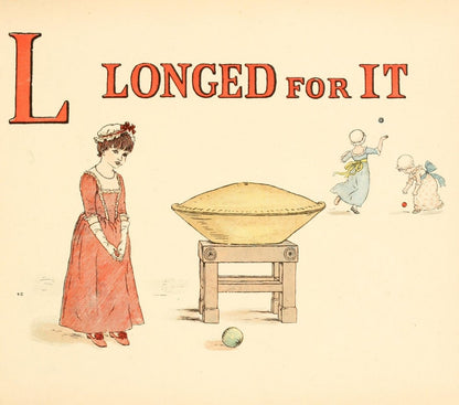 A Apple Pie 1886 - Kate Greenaway - 22 images | Dimensions 2504 x 2208 pixels