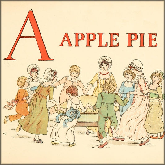 A Apple Pie 1886 - Kate Greenaway - 22 images | Digital Download - 22 images