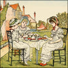 Kate Greenaway's Birthday book c.1880 - Kate Greenaway (1846-1901) - 12 images