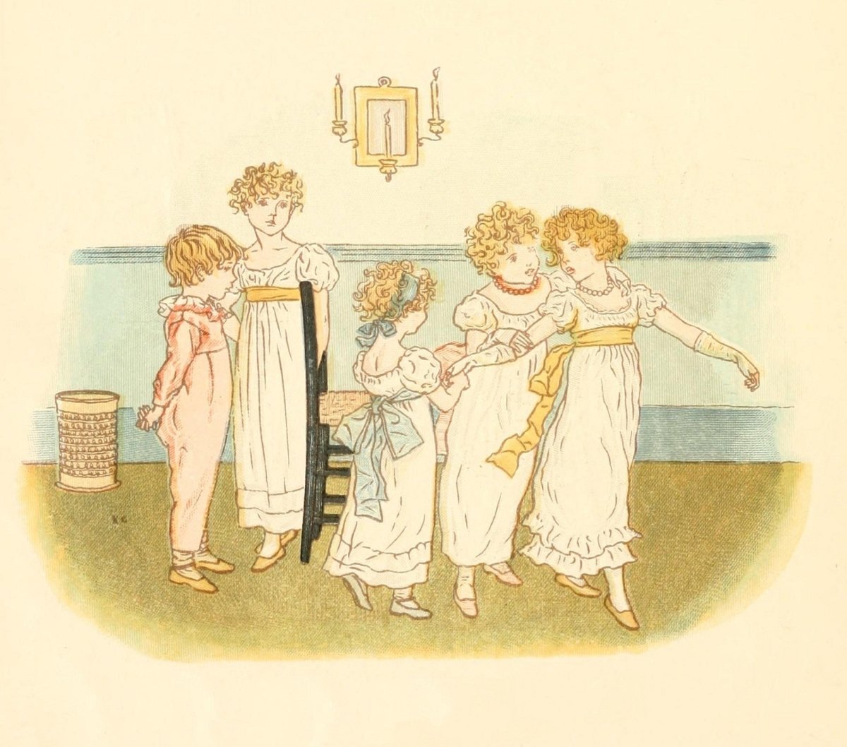 Little Ann & other Poems 1890 - Kate Greenaway - 53 images | Dimensions 1896 x 1672 pixels