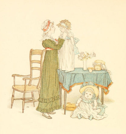Little Ann & other Poems 1890 - Kate Greenaway - 53 images | Dimensions 1840 x 1956 pixels