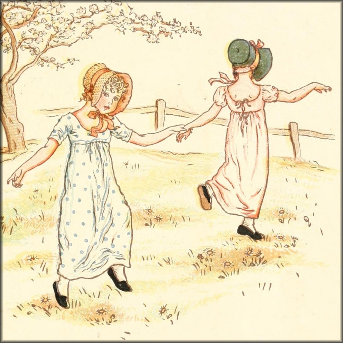 Little Ann & other Poems 1890 - Kate Greenaway - 53 images | Digital Download - 53 images