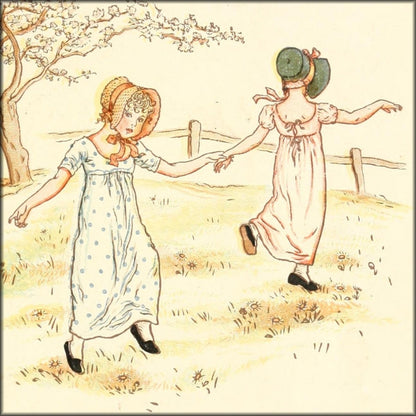 Little Ann & other Poems 1890 - Kate Greenaway - 53 images | Digital Download - 53 images