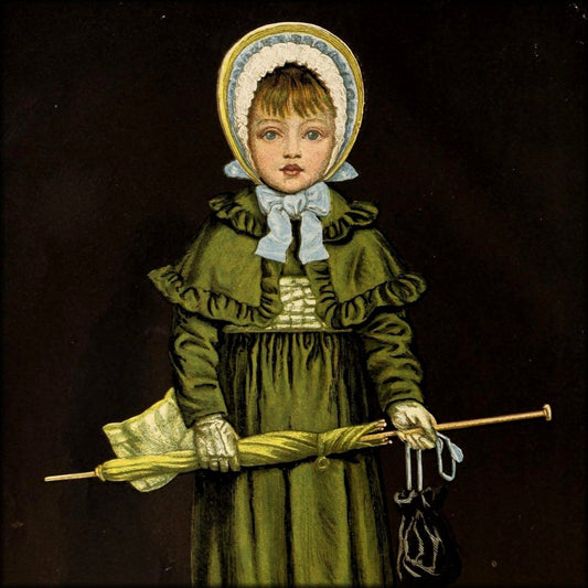 Little Wide Awake 1880 - Kate Greenaway - 1 image | Digital Download - 1 image