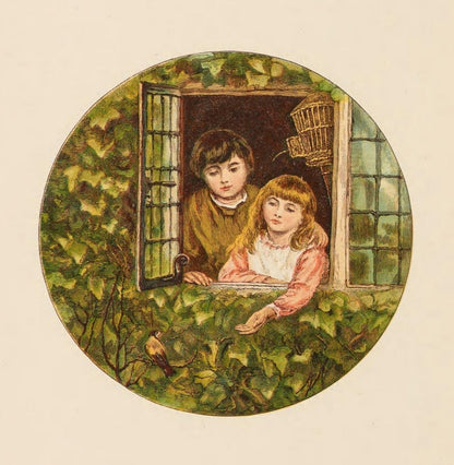 Rhymes for the Young Folk 1887 - Kate Greenaway - 7 images | Dimensions 1772 x 1816 pixels