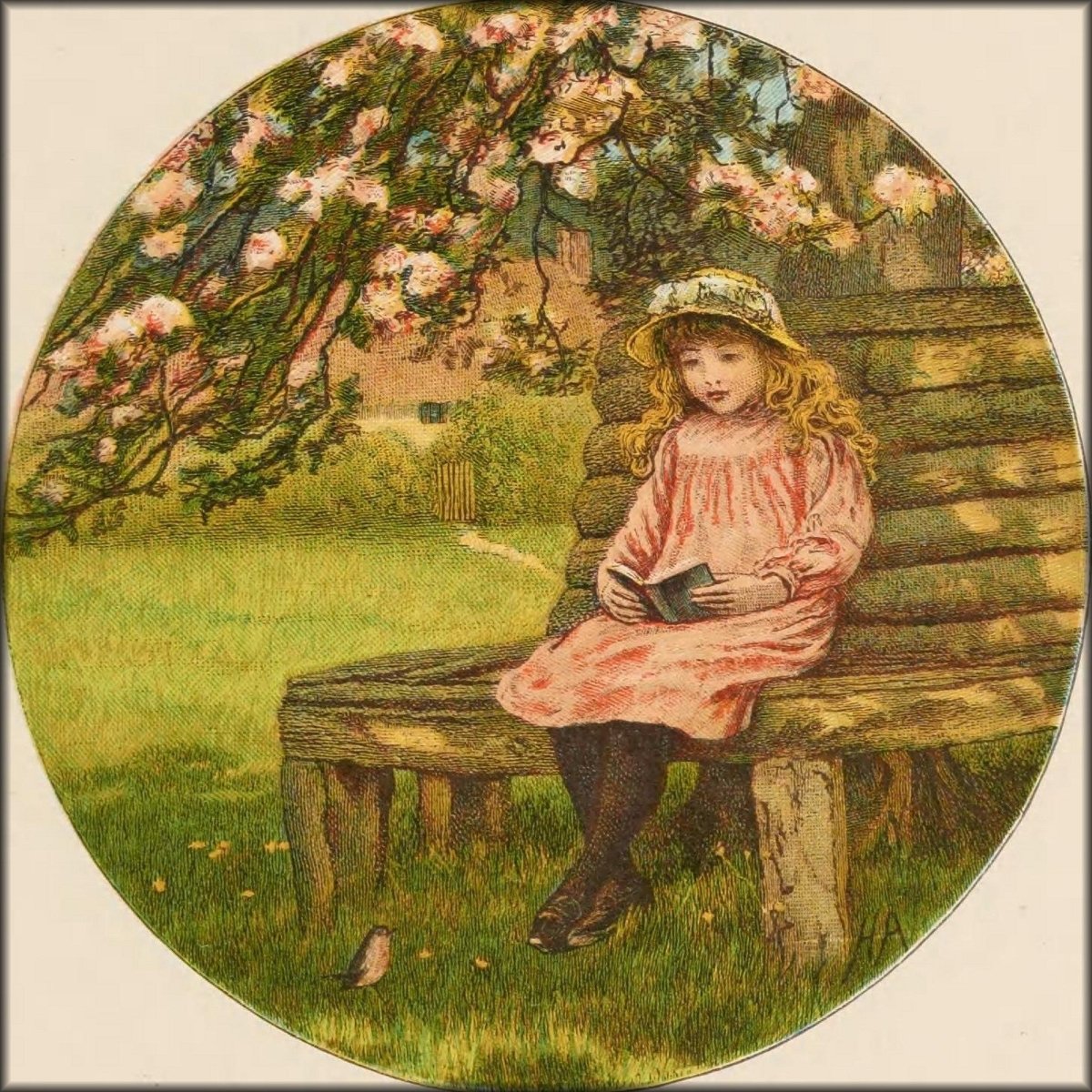 Rhymes for the Young Folk 1887 - Kate Greenaway - 7 images | Digital Download - 7 images