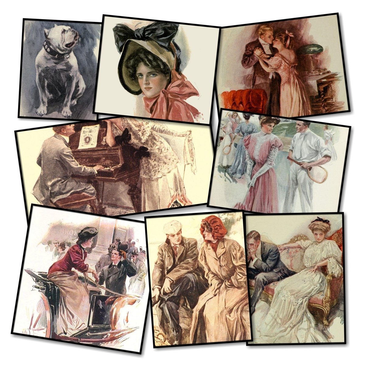 Harrison Fisher Public Domain Images to Download | Digital Download - 233 images