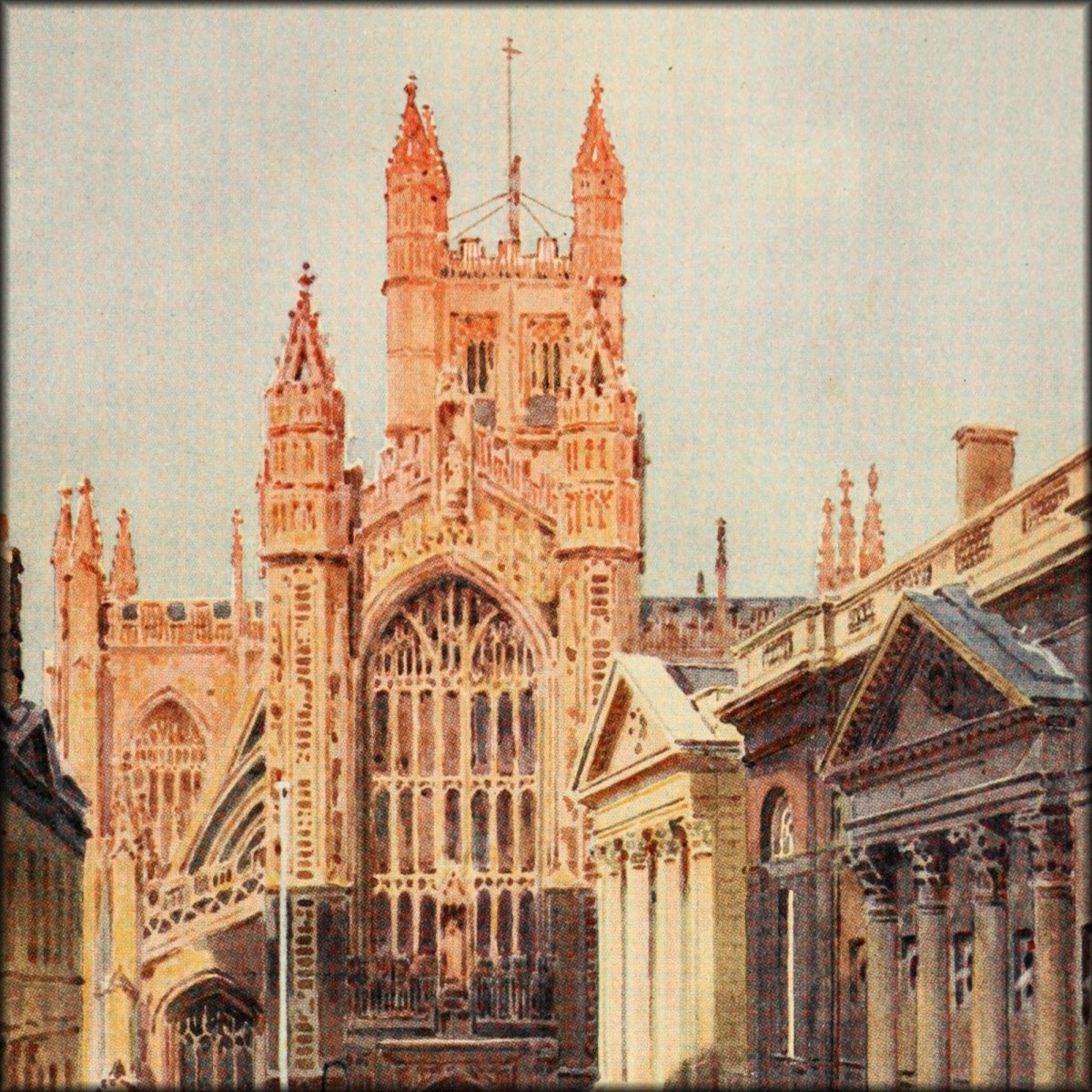 Ernest Haslehust Public Domain Images to Download | Bath & Wells (1914) - 12 images