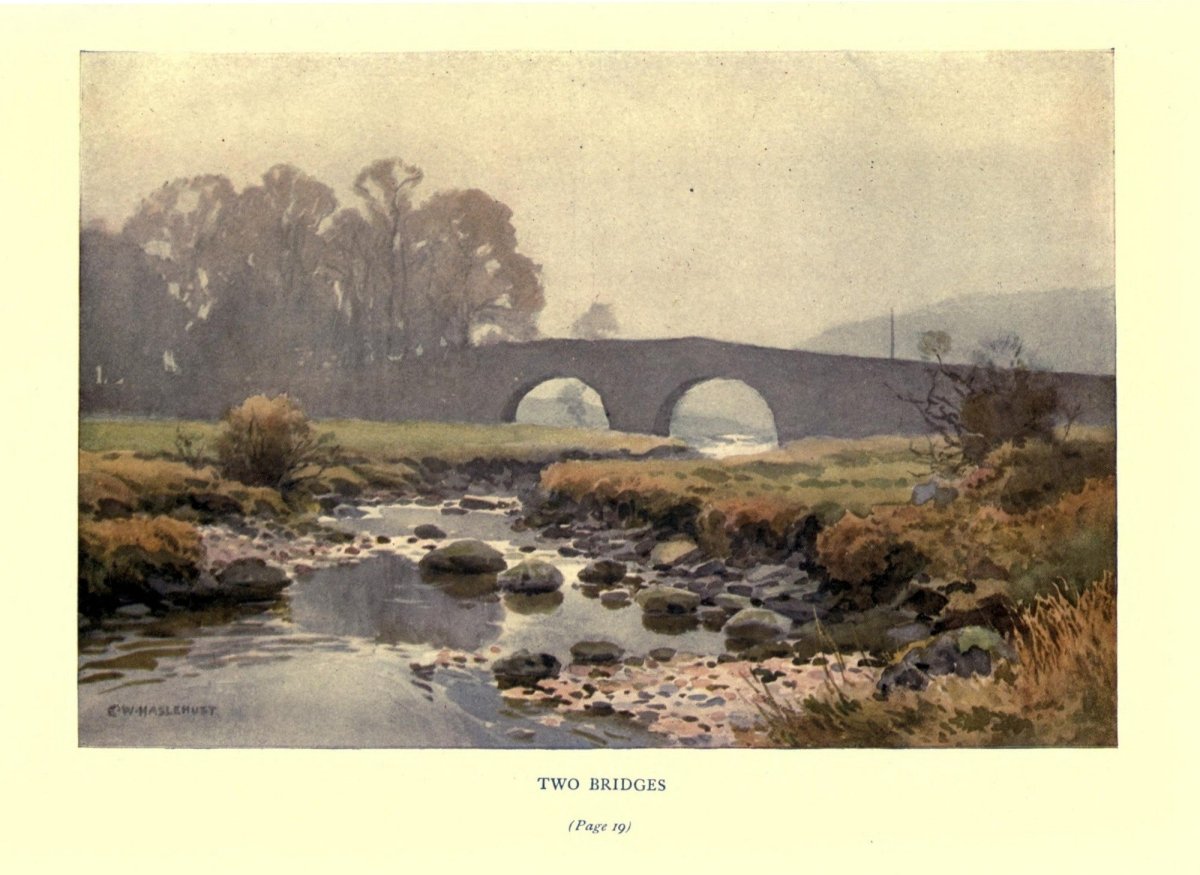 Dartmoor 1913 - Ernest Haslehust - 12 images | Dimensions 2980 x 2172 pixels