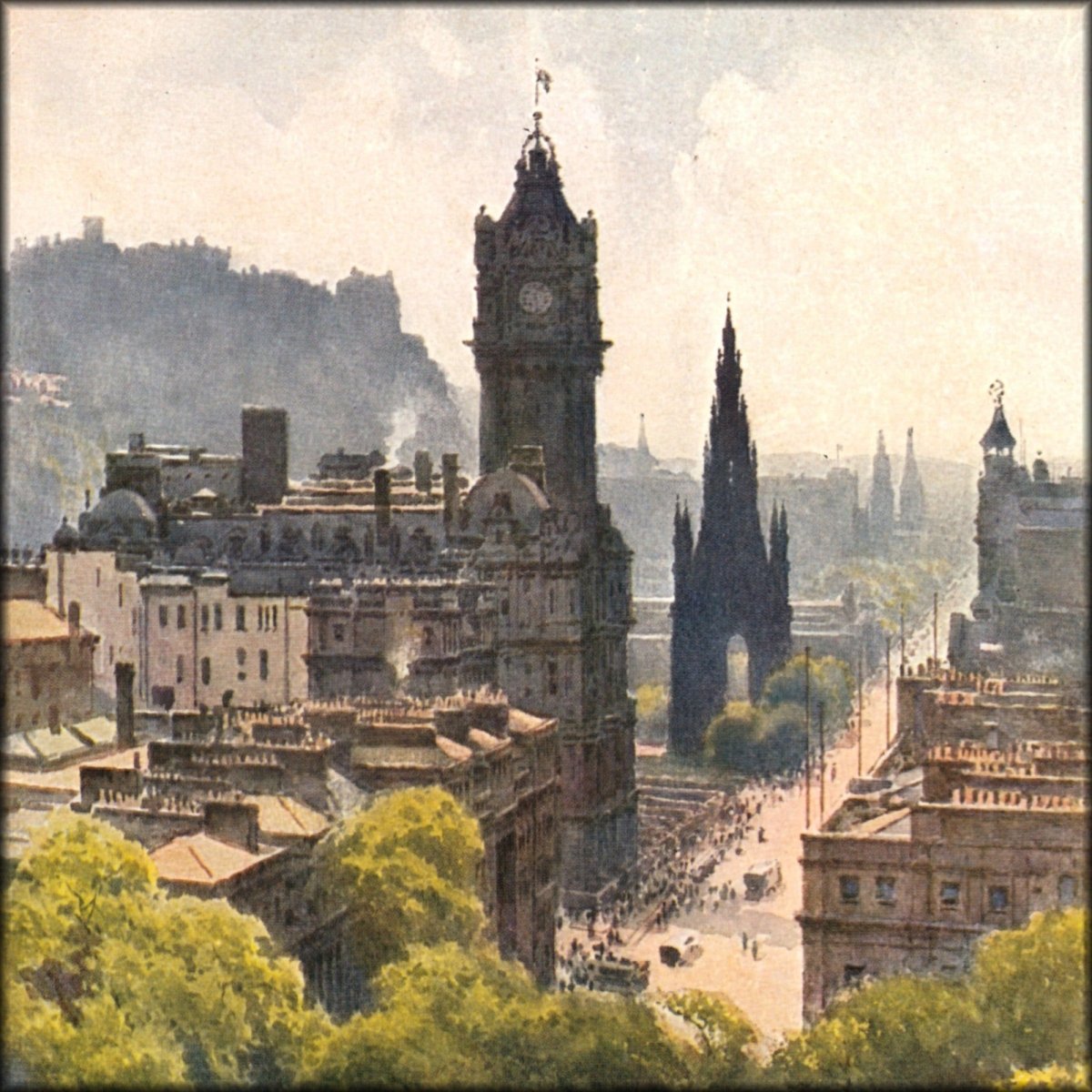 Edinburgh 1922 - Ernest Haslehust - 12 images | Digital Download - 12 images