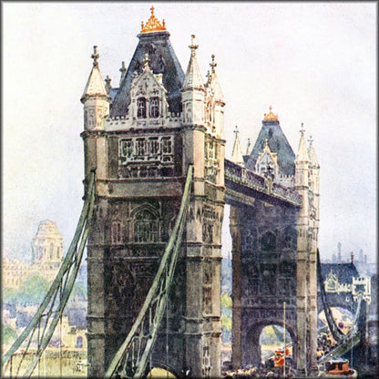 Ernest Haslehust Public Domain Images to Download | The Heart of London - 12 images