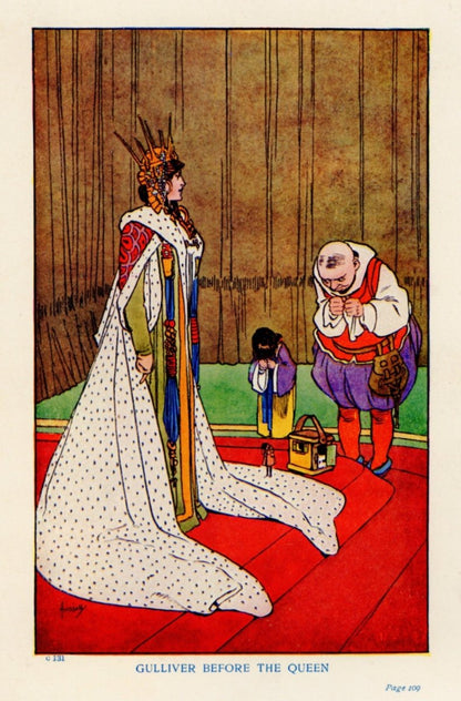 Gulliver's Travels 1924 - John Hassall (1868-1948) | Dimensions 2331 x 3542 pixels
