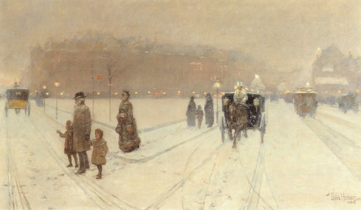 Impressionist Snow Scenes - 63 images to Download | Dimensions 4712 x 2744 pixels