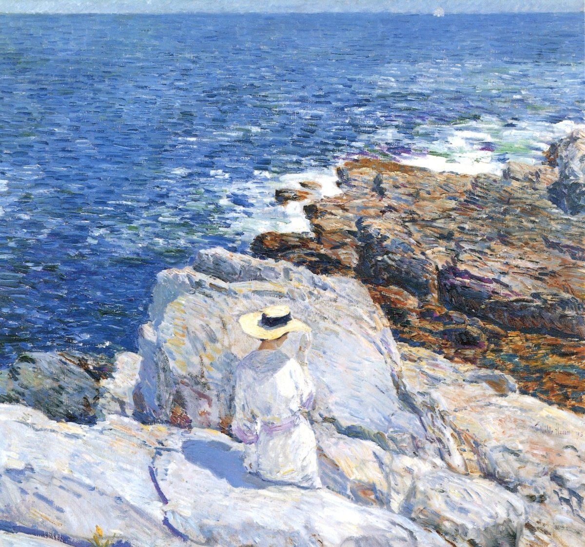 Childe Hassam Public Domain Images to Download | Dimensions 4708 x 4400 pixels